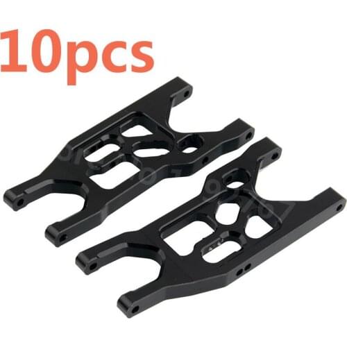 10Pcs RC Car AXIAL SCX10 Yeti Rock Racer AX90026 Alum. Front Lower Suspension Arm(Al.) For 1/10 Scale Models Remote Control Car