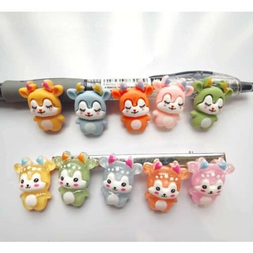 10Pcs Mixed Resin Beads Flatback DIY Crafts Decoration Scrapbooking Phone Case Embellishments Diy Accessories