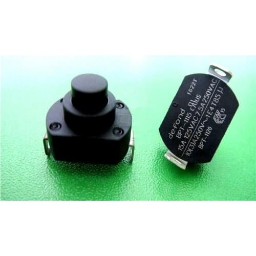 12Pcs hair dryer FH6270FH6271FH6272FH6273 hot and cold air switch defond button 7.5A250V