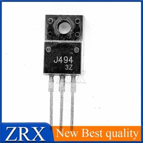 5Pcs/Lot 2sj494 j494 P channel field effect power supply tube to-220f 60V 20A