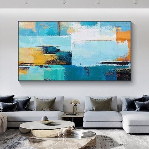Nordic hit the color abstract art deco painting modern minimalist living room sofa bedroom background wall mural paintings
