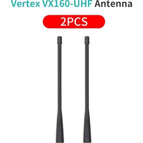 2 Pcs UHF Antenna for Vertex Standard VX150 VX151 VX152 VX160 VX110 VX130 VX131 VX132
