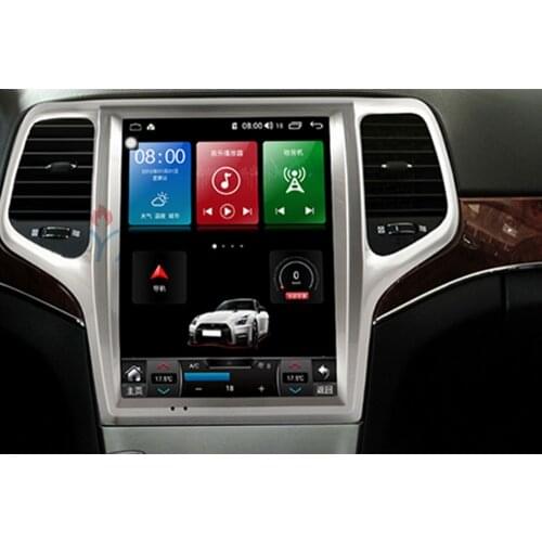 6G+128GB Car Radio Android10.0 Tesla Style Screen For Jeep Grand Cherokee 2008-2020 GPS Navigation Multimedia Player Carplay DSP