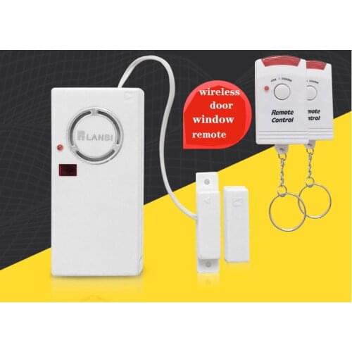 Door and window alarm home burglar alarm Magnet sensor alarm wireless remote