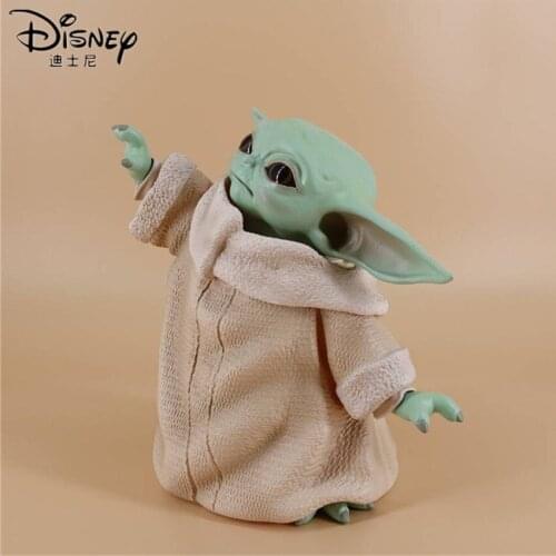 Disney PVC 8cm Star Wars Baby Yoda Collection Action Figure Toy Miniature Toys Doll Christmas Birthday Gift toys for Children
