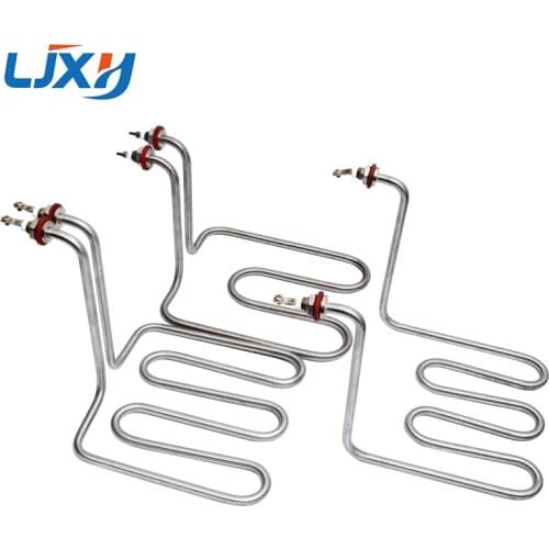 LJXH Electric Heating Element Heater Pipe 220V Power 2.5KW/3KW 201/304SUS for Electric Skillets/Electric Deep Fryers Frying Pan