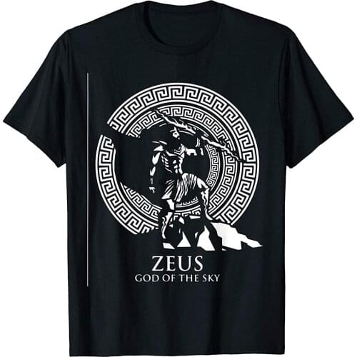 Greek Mythology Gift Ancient Greece History Lovers of Zeus T-Shirt