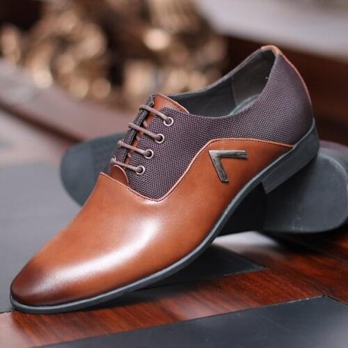 Мужские кожаные туфли Masorini China At AliExpress