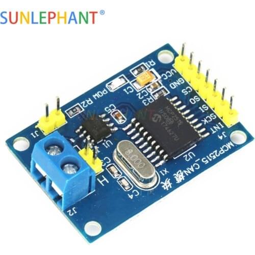 MCP2515 CAN Bus Module TJA1050 Receiver SPI Module For 51 MCU ARM Controller DC 5V SPI Interface Control Resistors