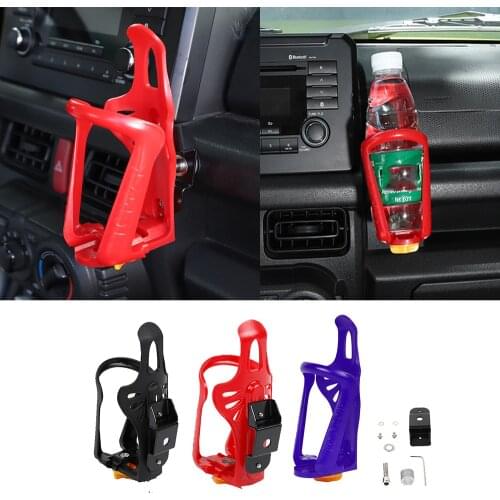 Kit For Suzuki Jimny 2019 2020 2021 Interior Water Cup Holder Drinks Mount Bracket Support Interior Car Accessories