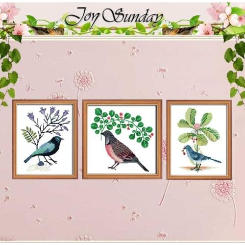 Little bird counted Cross Stitch 11CT 14CT Cross Stitch Set Wholesale DIY animals Cross-stitch Kit Embroidery Needlework