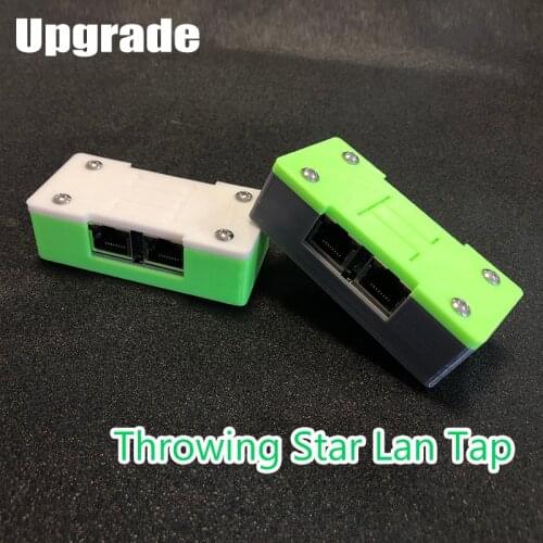 Upgrade DIY BOX New Throwing Star LAN Tap Network Packet Capture Mod 100% Original Replica Monitoring Ethernet Communication