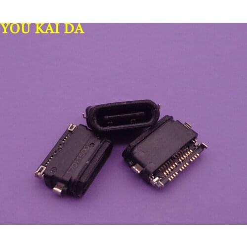 50pcs/lot New for Tesco HUDL 2 Replacement Mini Micro USB DC Charging Socket Port Connector
