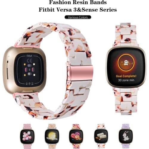 Fitbit Resin strap for Fitbit Versa 3/Sense band Adjustable Bracelets Replacement wristband Fitbit Versa 3 woman man Accessorise
