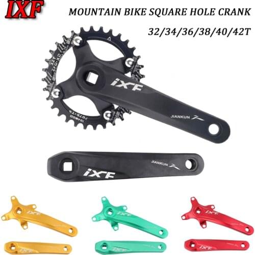 IXF JIANKUN Crank Mtb arms Bike square connecting rods System sport Spare Parts power meter speed for bicycle 170 accessories