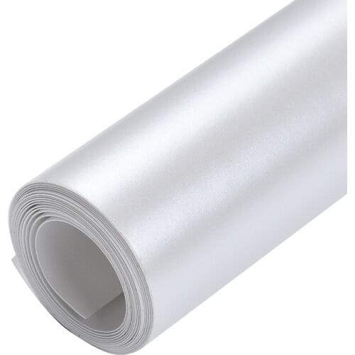 DIY Car Body Films Vinyl Car Wrap Sticker Decal Air Release Film White Metallic Luster Color