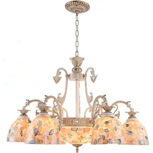 Modern Chandelier Europe Home Decoration Metal Part Shell Cover Chandeliers Lamp Lighting Fixture Indoor Lamp