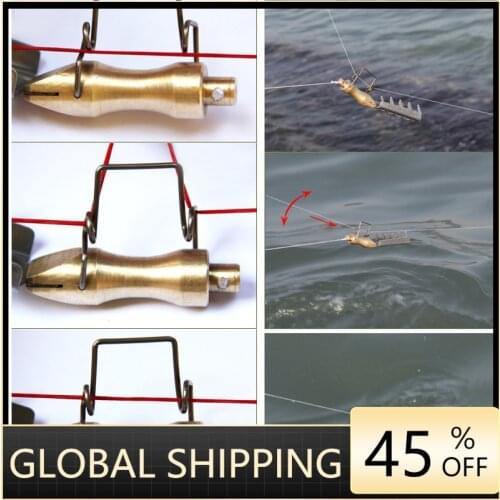 Stainless Steel Retriever Bait Rescue Lure Seeker for Fishing Tackle Minnow Carp THJ99