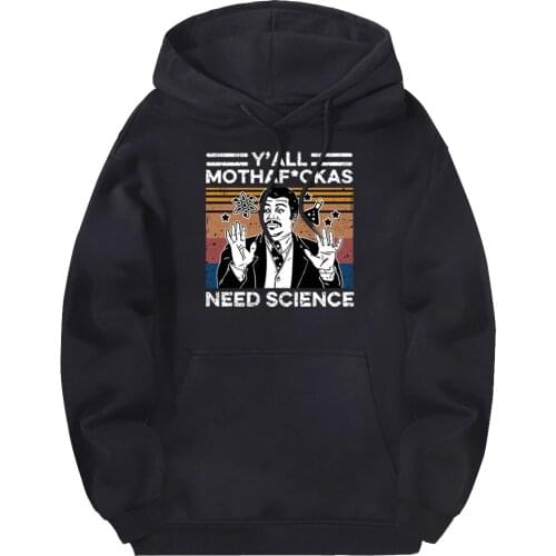 2020 Need Science Hooded Sweatshirts Men Autumn Winter Pullovers Hip Hop Clothes Long Sleeve Hoodies White Supoleron Hombre