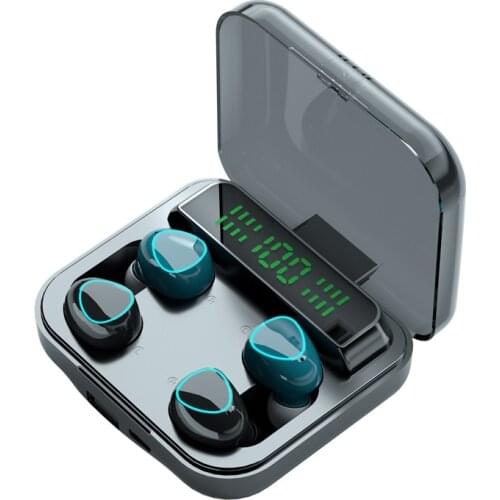 New Wireless Bluetooth Couples Tws Earphones Siri Voice Assistant Headphones IPX7 Waterproof Large Capacity Charging Box Earbuds