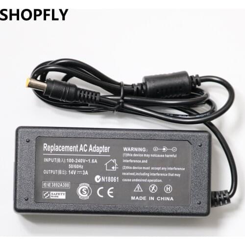 14V 3A Power Supply AC Adapter Charger For Samsung Monitor SA300 A2514_DPN A3014 AD-3014B B3014NC SA330 SA350 B301