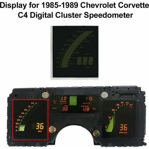 LCD Display for Chevrolet Corvette C4 1985-1989 Digital Instrument Cluster Speedometer Pixel Repair