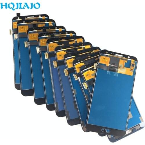 10 Piece/lot Test LCD For Samsung Galaxy J700 J7 2015 J700H J700M J700T LCD Display Touch Screen Digitizer Assembly Adjust LCD
