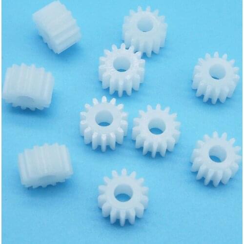 143A 0.5M Gears 14 Teeth Modulus 0.5 Plastic Pinion Toy Parts Accessories 10pcs/lot