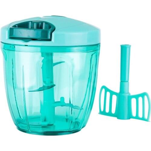 Garlic masher High version household garlic puller 5-leaf blade garlic stirrer Garlic masher kitchen utensils