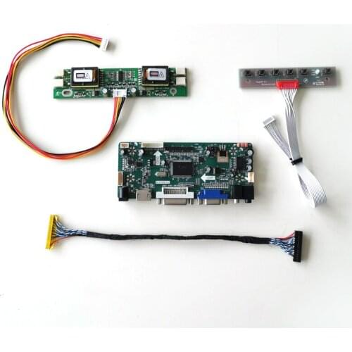 For MT170EN01 V.0 V.1 1280*1024 17" LCD monitor panel M.NT68676 display controller drive card LVDS 30Pin CCFL VGA DVI kit
