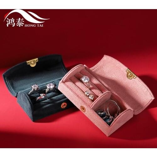 Jewelry storage box, jewelry box, ring, earring, earring, jewelry box, small jewelry box, can be customized