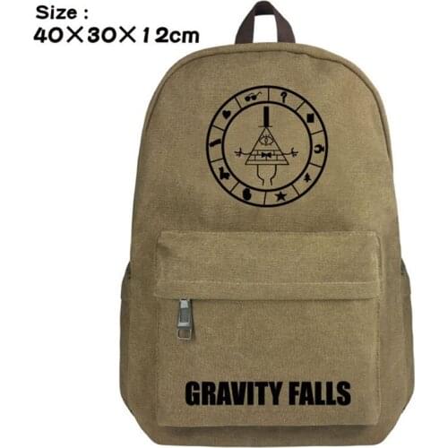 Cool Bills symbol substitution cipher Backpack Canvas Travel Bagpack Man Women Children Teenagers Laptop School Bags Backpacks