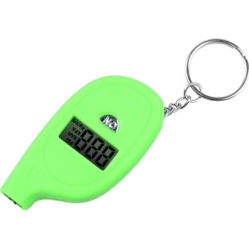 New Mini Keychain Portable Digital LCD 2-150 PSI Tire Tyre Wheel Air Pressure Gauge Tester Procession Tool Tire pressure monitor