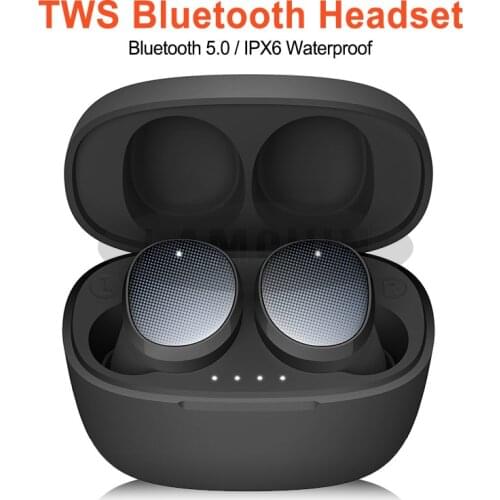 High Quality 3D Stereo Sound Earbuds Mini Dual V5.0 TWS Earphones Wireless Bluetooth Earphone for Sumsung Xiaomi Huawei