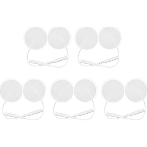 10 Pcs Replacement Tens Electrode Pads for Acupuncture Tens Massager