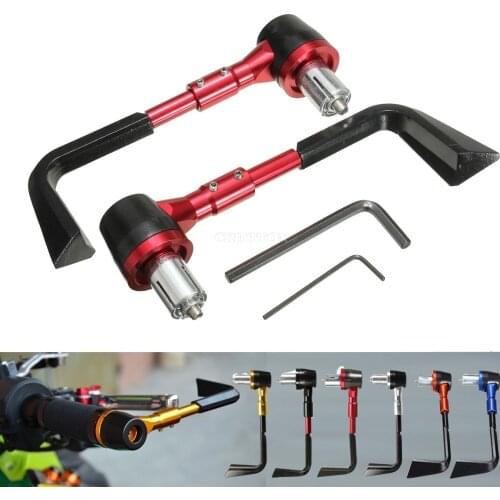 200Pcs/Lot 2Pcs/Pair 7/8 Inch 22mm Handlebar Motorcycle Brake Clutch Lever Protector Guard