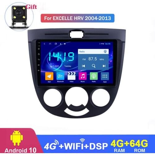 8-core Head Unit Stereo for buick excelle hrv 2004-2013 GPS Navigation System Stereo Audio Built-in CarPlay 4G RAM 64G ROM