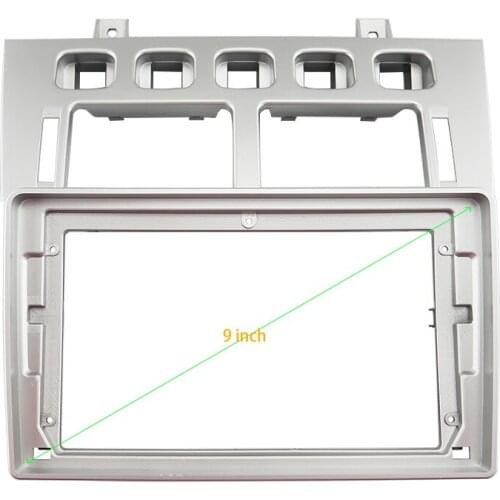 9 INCH Car Audio Frame GPS Navigation Fascia Panel Car dvd Plastic Frame Fascia is suitable for 2010 CHERY COWIN 3