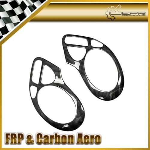Car Styling For Porsche 911 996 Carbon Fiber Headlight Eyebrows Eyelid
