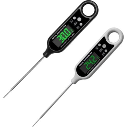 896A Kitchen Digital Thermometer with Long Probe Remote Range Cooking Food Temperature Measuring Gauge for Grilling and BBQ
