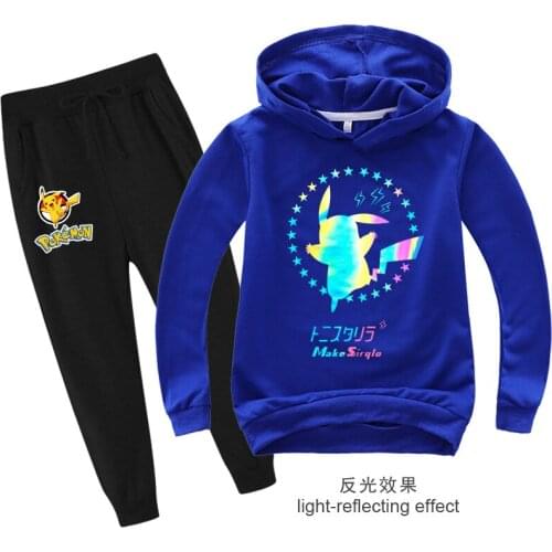 Boys/Girls Childrens Hoodie Set New Childrens 2-15 Years Old Spring and Autumn Hoodie Top + Pants Two-piece Sports Casual Suit