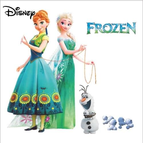Disney Frozen New Products Sticker Kids Room Wall Decoration TV Background Sticker