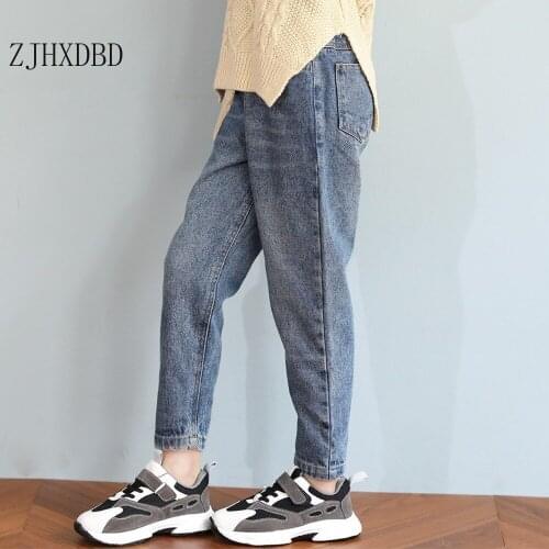 5-13Y Kids Boys Clothes Straight Jeans Classic Pants Children Denim Clothing Trend Long Bottoms Baby Boy Casual Trousers Clothes