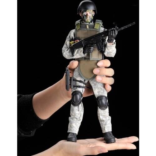 1/6 Scale Soldier Figures 12" 30cm Special Force Model with Weapon Accessories PVC Action Figure Collectible Model Toys for Boys