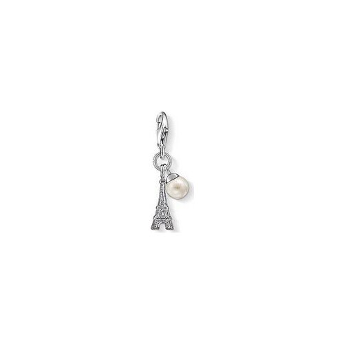 Classic Eiffel Tower & Pearl Diy Charms Fit Bracelets & Necklaces Making Jewelry For Women Breloque SCH0379