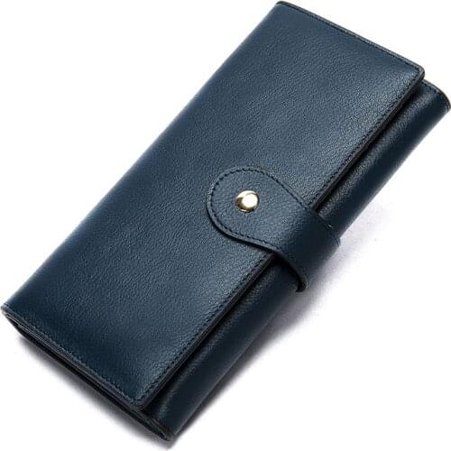 Fashion Women Leather Wallet Case Clutch Purse Lady Long Handbag ID Card Holder 20CA