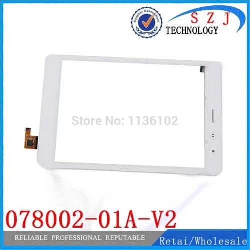 New 7.85" Tablet Campacitive Touch Screen Panel 078002-01A-V2 CTP078047-05 Digitizer plastic + Glass Sensor Free Shipping