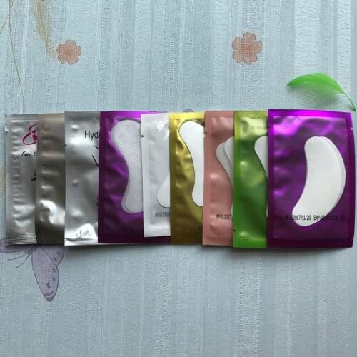 5000 Pairs Mix Different Color Newest Eyelash Patches Pads for False Eyelash Extension Eyelash Sticker Wraps Make up Tools Graft