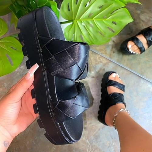 Summer Sandals Women Wedge Platform Sandal Female Casual Slides Woman Shoes Ladies Outdoor Beach Sandalias Open Toe Sandals 2021
