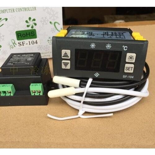 SF-104 thermostat freezer refrigerator, adjustable temperature defrosting refrigeration freezer system